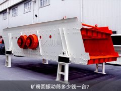 <b>礦粉圓振動篩多少錢一臺？</b>
